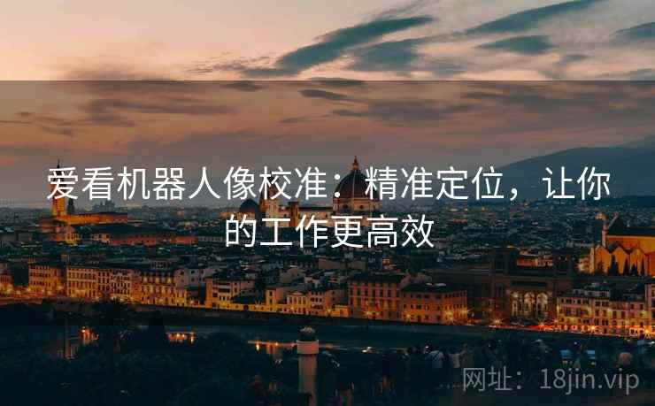 爱看机器人像校准：精准定位，让你的工作更高效