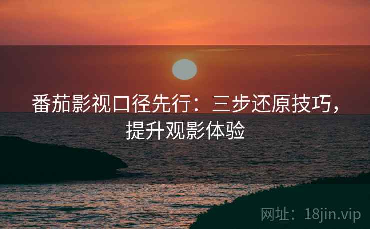 番茄影视口径先行:三步还原技巧,提升观影体验