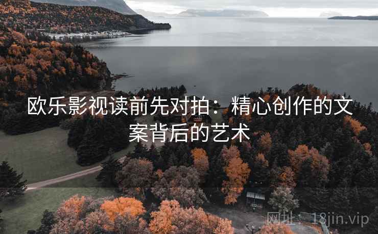 欧乐影视读前先对拍：精心创作的文案背后的艺术